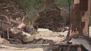 Camp ground completely washed away by catastrophic Texas flood