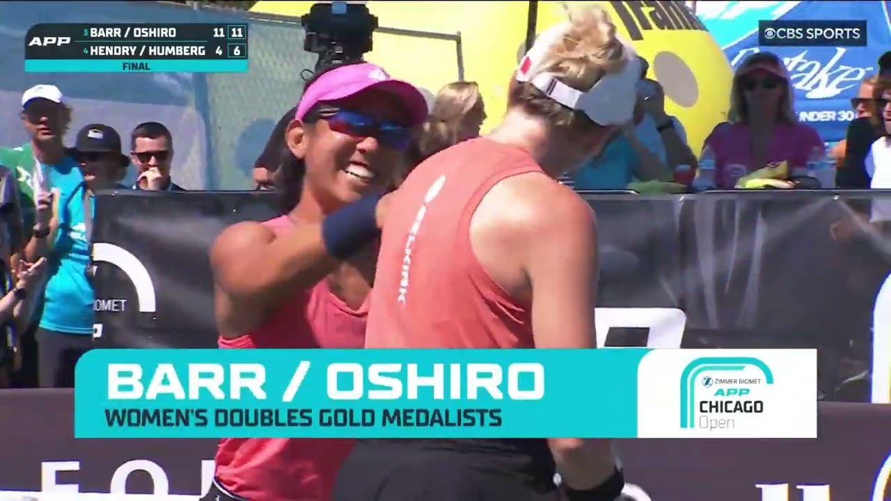 Women's Doubles Match Point | Oshiro/Barr vs. Hendry/Humberg