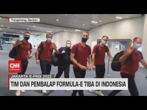 Tim & Pembalap Formula E Tiba di Indonesia