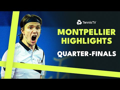 Rune, Bublik, Auger-Aliassime, Coric & More Feature  | Montpellier 2024 Highlights Quarter-Finals