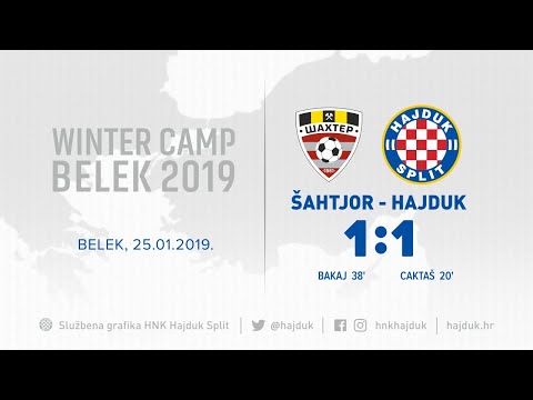 Cijela utakmica: Šahtjor Saligorsk - Hajduk 1:1