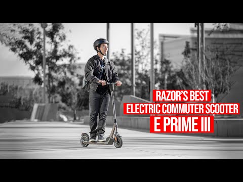 RAZOR'S BEST ELECTRIC COMMUTER SCOOTER - E Prime 3