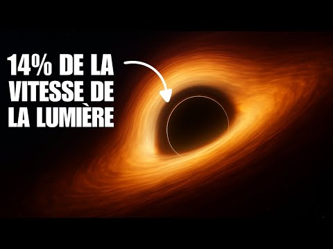 Le TROU NOIR de M87 tourne à une VITESSE TERRIFIANTE !