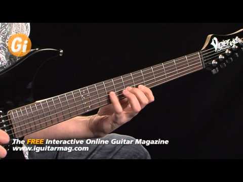 Vigier  Excalibur Kaos Guitar Review / Demo With Tom Quayle Guitar Interactive