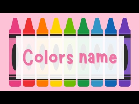 Let's Learn Color Names 🎨| English for beginners 