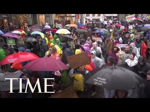 Amsterdam's First National Climate Change March