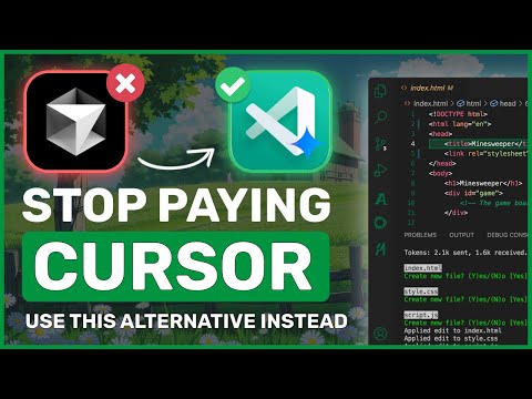 VSCode + Aider + Supermaven : STOP PAYING for CURSOR with this 100% FREE & Opensource Alternative