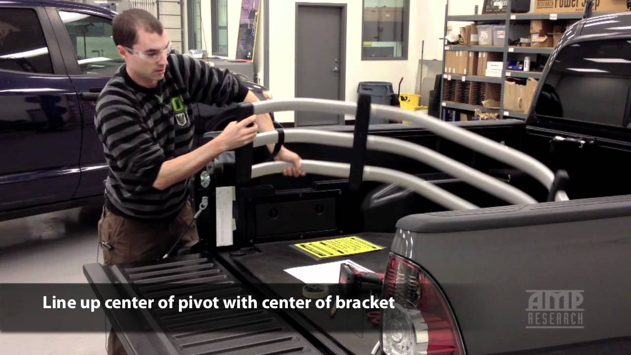 how to install a toyota tacoma bed extender #7