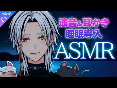 【ASMR】もうすぐ8月ですってよASMR【 #vtuber /睡眠導入/耳かき/メイクブラシ/マッサージ/梵天/囁き/筆/手袋/猫仙人/3DIO/SR3D】
