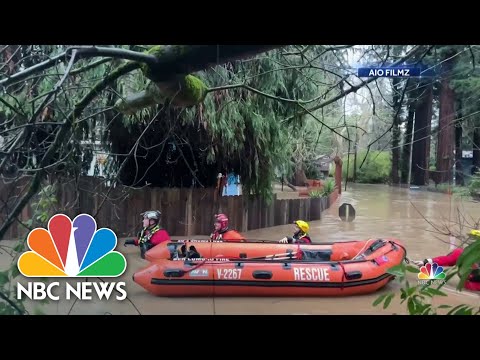 32 million in California under flood alerts amid winter storm