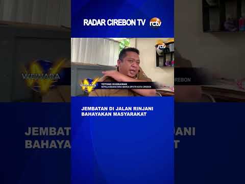 Jembatan di Jalan Rinjani Bahayakan Masyarakat