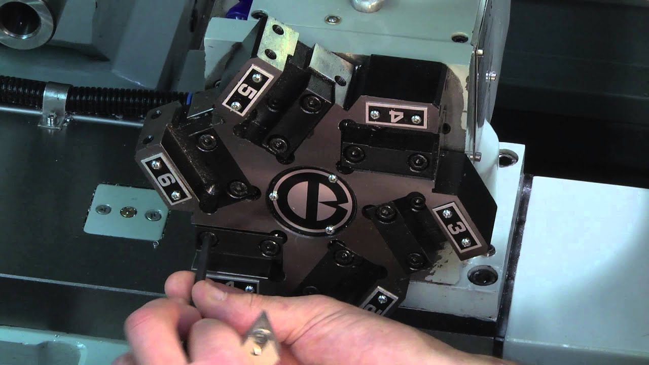 SINUMERIK 808D Tutorial Turning Part 5 - Tool Setup Machine - YouTube