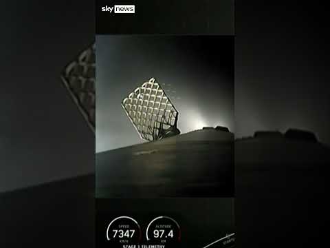 SpaceX launch Falcon 9 rocket carrying Starlink satellites