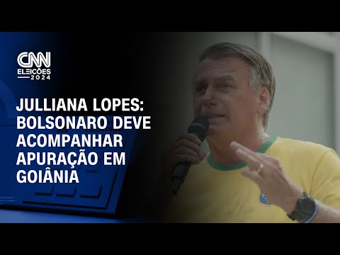 ​Julliana Lopes: Bolsonaro deve acompanhar apuração em Goiânia | AGORA