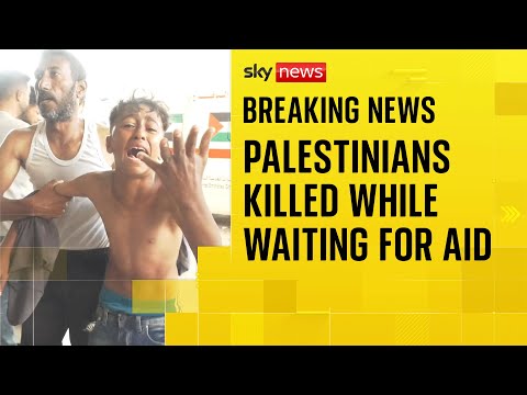 Palestinians killed by Israeli fire while waiting for aid, says Hamas-run Gaza health ministry