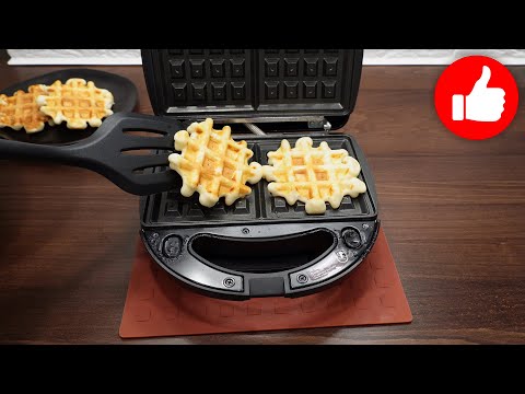 Рецепт наших Мам и Бабушек! Самые пышные и вкусные венские вафли на молоке в минипекарне