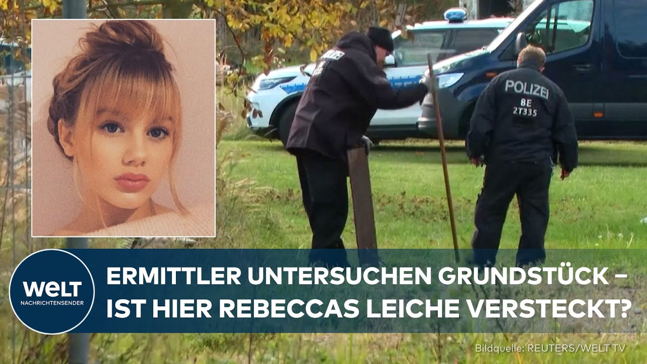 FALL REBECCA: Spürhunde, Drohne, Bagger – Ermittler untersuchen Gelände bei Herzberg