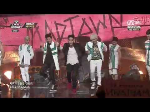 141009 Mnet 엠카운트다운 매드타운 (Madtown) 데뷔무대 - YOLO