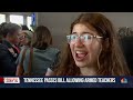 Tennessee lawmakers approve bill that would allow teachers to carry guns in school  - 01:35 min - News - Video