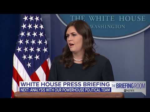 White House press briefing on Omarosa's WH exit, net neutrality,  Sandy Hook anniversary tax reform