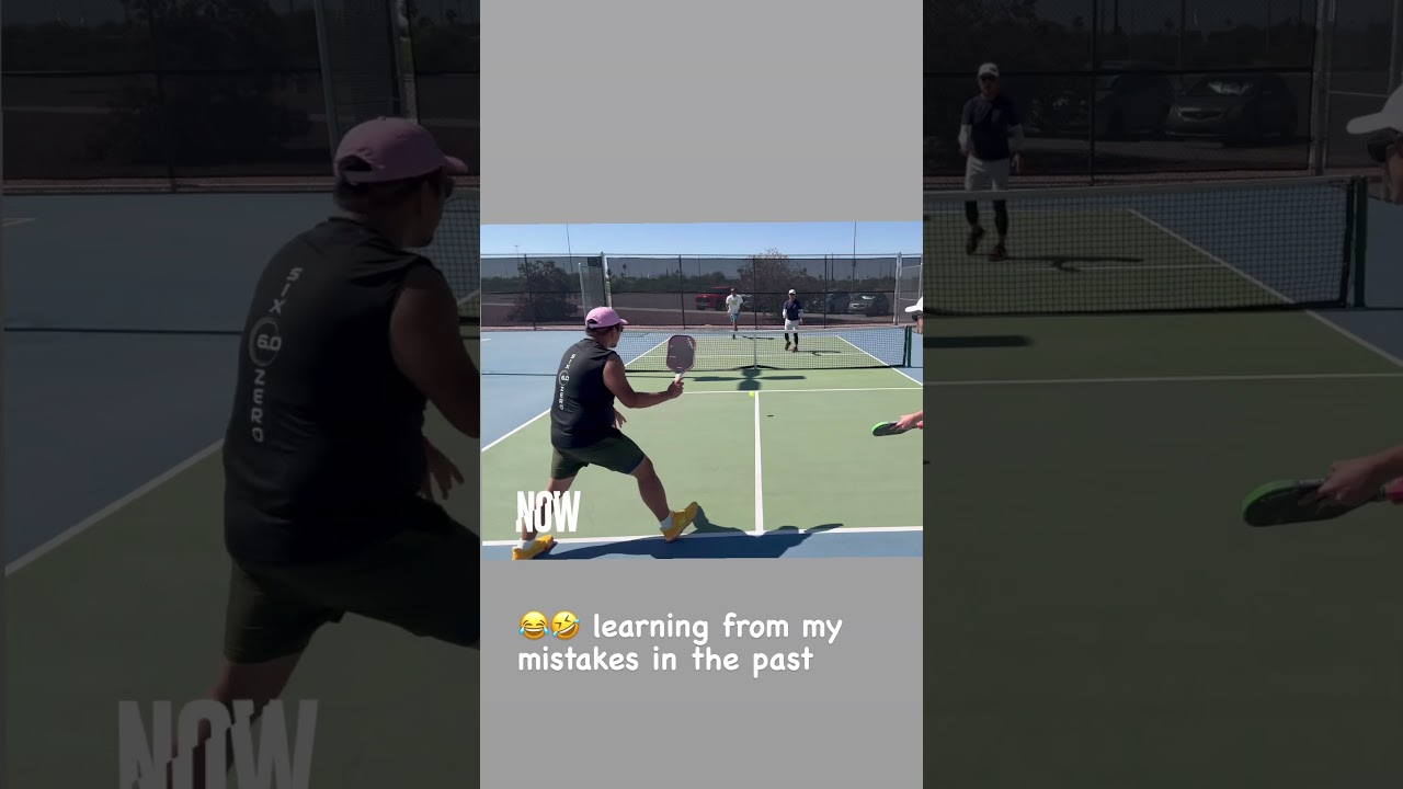 Learning from my mistakes! #pickleball #Highlights #Sports #Fun #Action