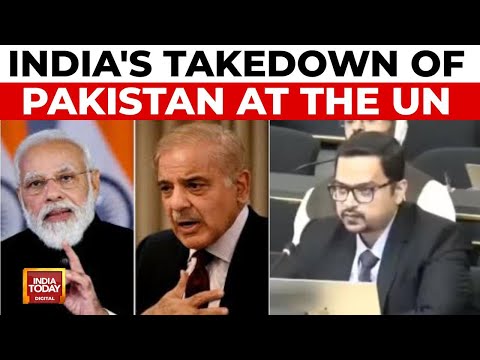 India At UN To Pakistan: Stop Bombing Your People, Rescue Your Economy | India Today News