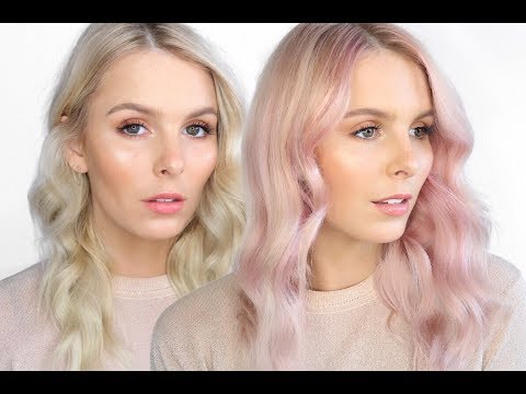HOW I COLOURED MY HAIR PINK AT HOME | RACHAEL BROOK