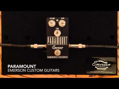 Paramount Handwired Overdrive - Emerson Custom Guitars (single coils)