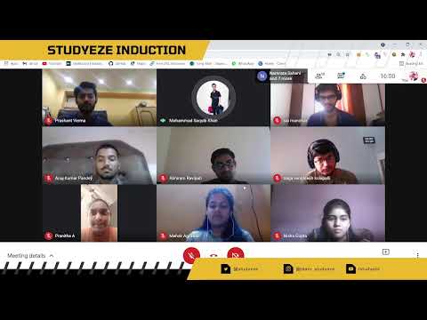 Studyeze Interns Induction Meet