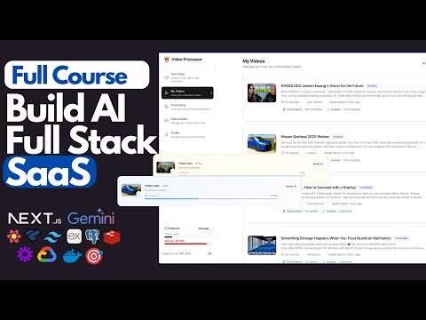 Build a Full Stack AI SaaS Platform With Nextjs, React, Tailwind, Express