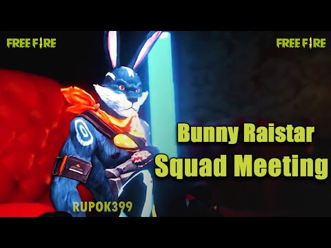 Bunny Raistar Squad Meeting | Free Fire | Animation Video | Rupok399