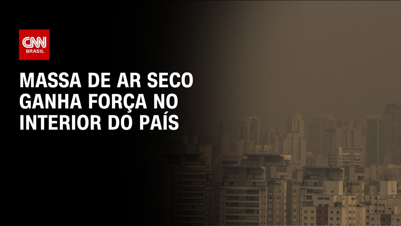Previsão do tempo massa de ar seco ganha força no interior do país | CNN NOVO DIA