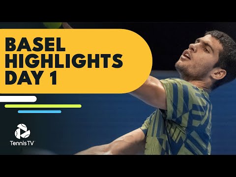 Alcaraz Faces Draper; Cilic & Nakashima Also In Action | Basel 2022 Day 1 Highlights