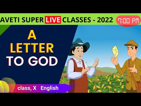 Class 10  English | Aveti Super Live Classes 2022 | English Quiz । A Letter To God