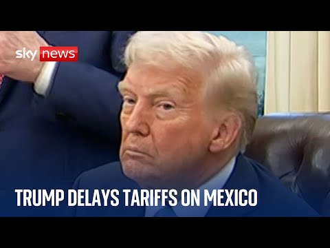 BREAKING: Trump delays tariffs on Mexico after they agree to send 10,000 soldiers to border