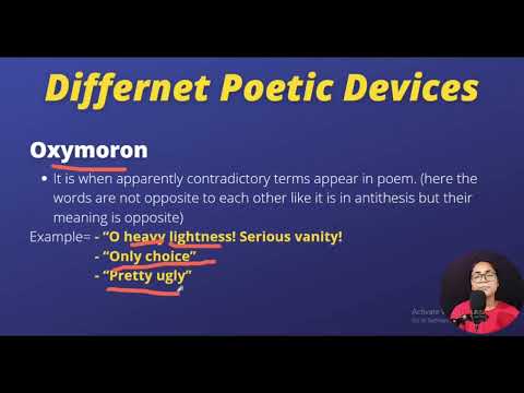 Poetic Devices | Poetic Devices Explanation with Examples | Literary Devices | Yogita Sharma