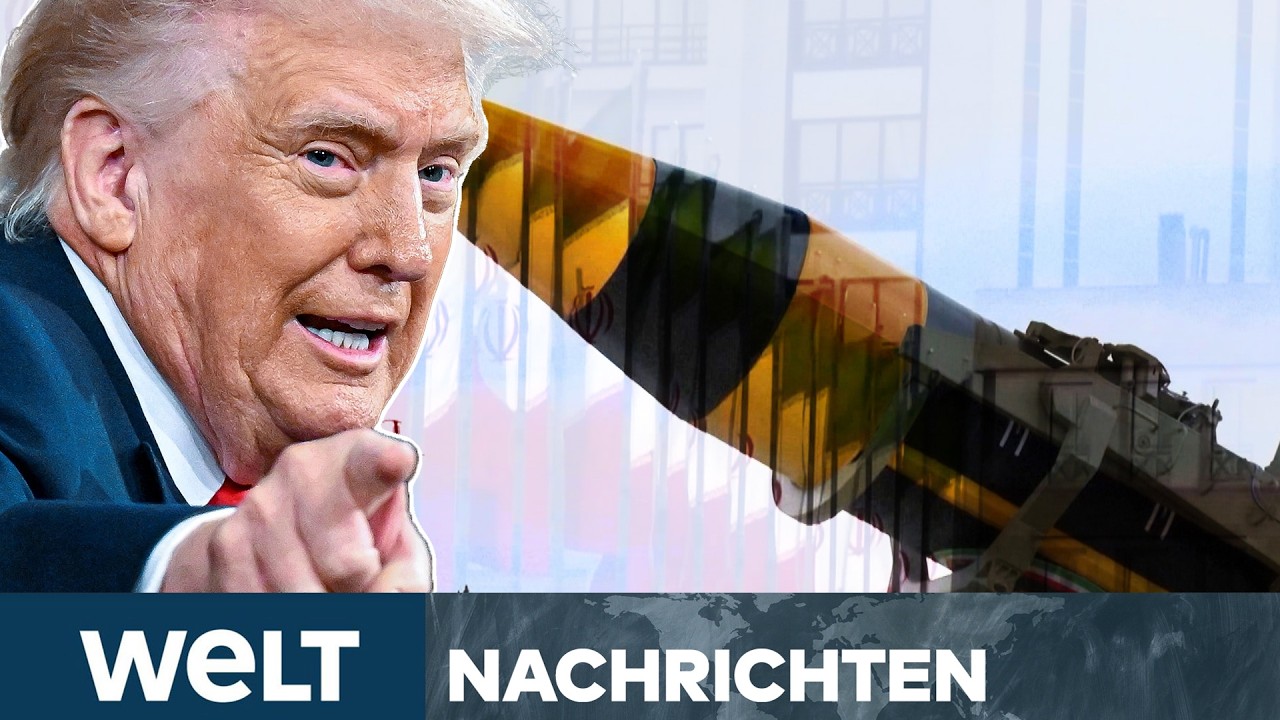 IRAN: Countdown für Teheran! Ultimatum von Trump läuft aus! Mullahs reagieren auf USA I WELT STREAM