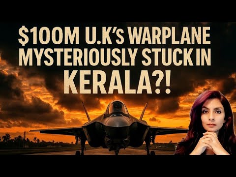 U.K's F-35B Jet Stuck in Kerala | Stealth Fighter Jet in Trivandrum #Trending #F-35B #Trivandrum
