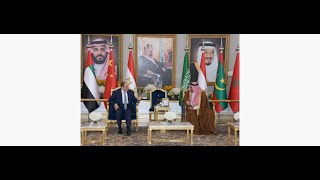 الرئيس السيسي يصل إلى الرياض للمشاركة فى القمة العربية الصينية