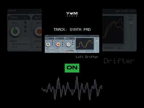 See the stunning difference LoFi Drifter can make on a Synth Pad! 🌌 A/B comparison reveals the depth