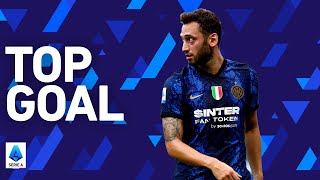 Çalhanoğlu scores his first goal for Inter | Inter 2-0 Genoa | Serie A 2021/22