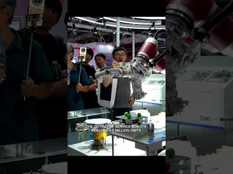 Growth of the robotics industry in China | WRC 2023 | New ...
