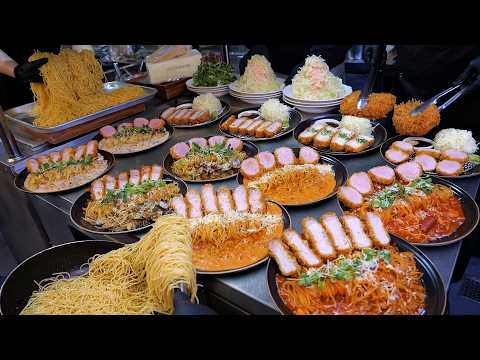 놀랍습니다! 망한가게 인수해서 동네 1등 맛집으로 대박난? 역대급 미친 가성비 돈까스 파스타집 / Pork Cutlet Pasta Master / korean street food