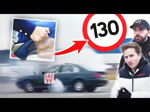 TIRER LE FREIN À MAIN À 130km/h : Ça fait quoi ?