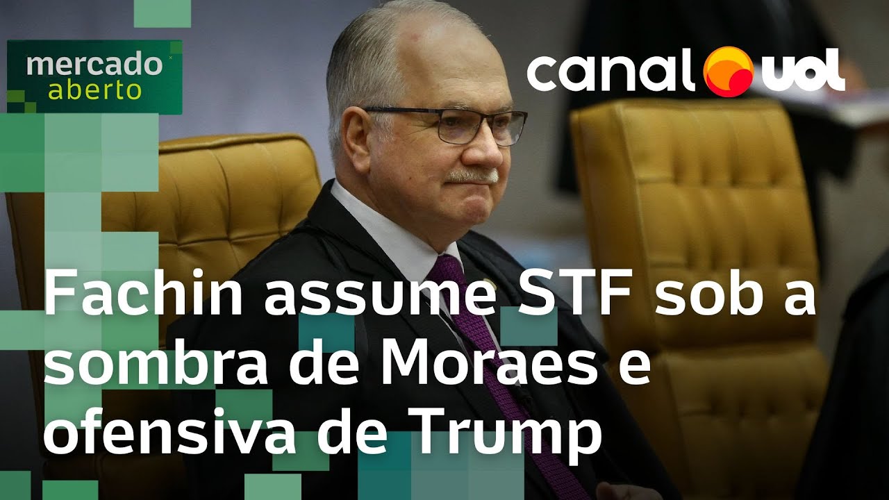 Fachin assume como o novo presidente do STF sob a sombra de Moraes e ofensiva de Trump