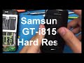 Samsung Gt-i8150 ( Galaxy Wonder ) Hard Reset