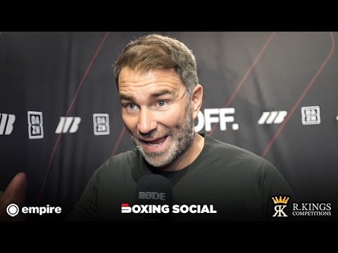 “F***ING LET’S GO… AJ IS BACK!” EDDIE HEARN ON AJ CALLING OUT TYSON FURY AND CROCKER/DONOVAN 2