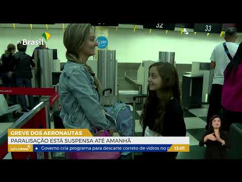 SP | Aeronautas suspendem greve até domingo