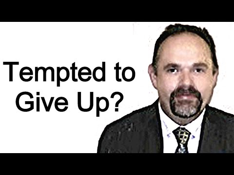 Tempted to Give Up? - Mark Fitzpatrick Sermon