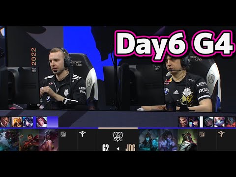 G2 vs JDG | Day6 G4 | 世界大会2022 Group Stage 日本語実況解説